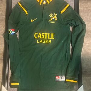 Vintage NIKE South Africa Rugby Union Polo